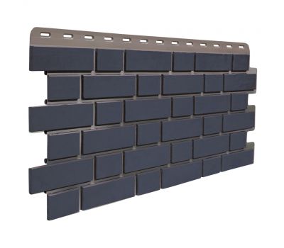 Цокольный сайдинг Кирпич Клинкерный Асфальт от производителя Fineber по цене 606 р Цокольный сайдинг Кирпич Клинкерный Асфальт от производителя Fineber по цене 606 р