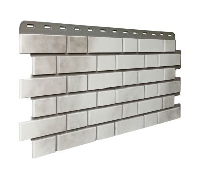 Фасадные панели (цокольный сайдинг) Кирпич Клинкерный 3D Бело-коричневый от производителя Fineber по цене 663 р Фасадные панели (цокольный сайдинг) Кирпич Клинкерный 3D Бело-коричневый от производителя Fineber по цене 663 р