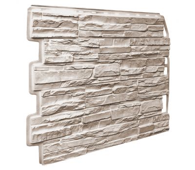 Фасадные панели Скол - Светло- бежевый от производителя  Fineber по цене 613 р