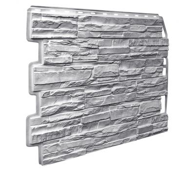 Фасадные панели Скол -  Светло- серый от производителя  Fineber по цене 613 р