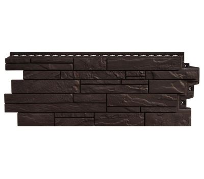 Фасадная панель Скала Шоколадный (Коричневый) от производителя  Grand Line по цене 550 р