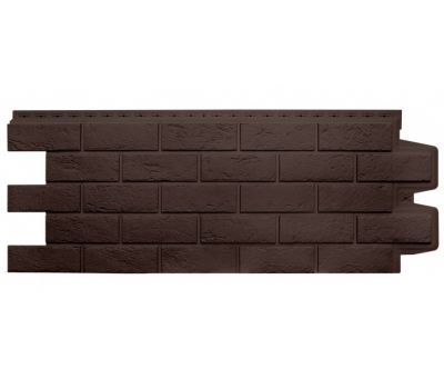 Фасадные панели Стандарт состаренный кирпич Шоколадный (Коричневый) от производителя  Grand Line по цене 550 р