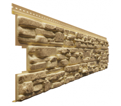 Фасадные панели - серия LUX ROCKY под камень Арахис от производителя  Docke по цене 533 р