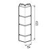 Угол наружный Песчаник Светло-Серый от производителя  ТЕХНОНИКОЛЬ по цене 675 р