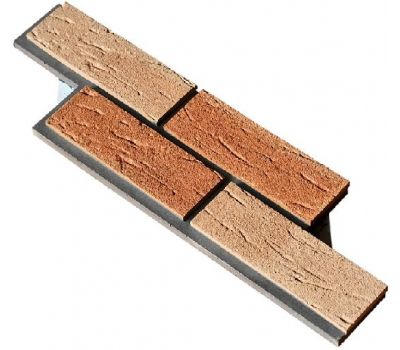 Фасадная плитка «Клинкерный Кирпич трёхцветный» от производителя  «Кирисс Фасад» по цене 2 375 р