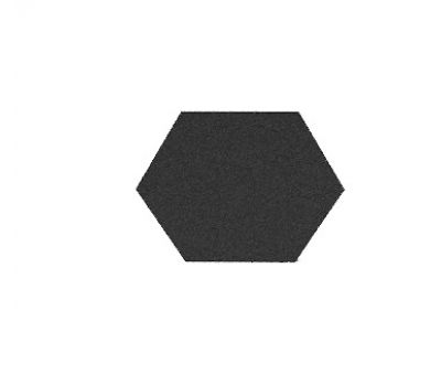 Заглушка для V-образного конька Stratos Антрацит (черный) от производителя  Decra по цене 921 р