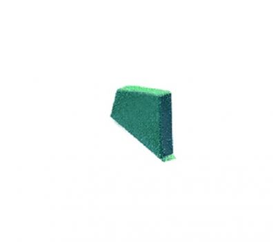 Заглушка ветровой планки левой Зеленый от производителя  Metrotile по цене 3 909 р