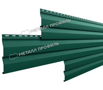 Металлический сайдинг МП СК-14х226 (ПЭ-01-6005-0.4) Зеленый мох от производителя  Металл Профиль по цене 623 р