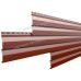 Металлический сайдинг МП СК-14х226 (PURMAN-20-3011-0.5) Коричнево-красный от производителя  Металл Профиль по цене 1 613 р