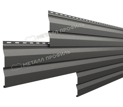Металлический сайдинг МП СК-14х226 (VikingMP-01-7024-0.45) Серый графит от производителя  Металл Профиль по цене 859 р