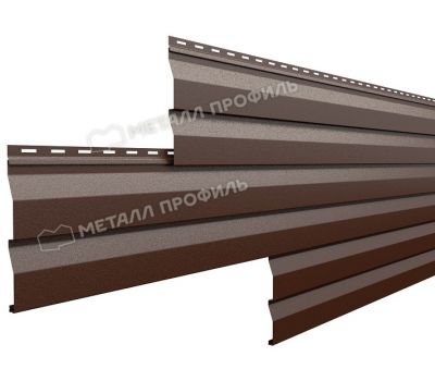 Металлический сайдинг МП СК-14х226 (VikingMP-01-8017-0.45) Коричневый шоколад от производителя  Металл Профиль по цене 859 р