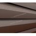 Металлический сайдинг МП СК-14х226 (VikingMP-01-8017-0.45) Коричневый шоколад от производителя  Металл Профиль по цене 859 р