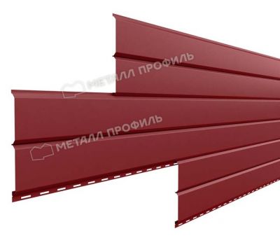 Металлический сайдинг Lбрус-15х240 (PURMAN-20-3011-0.5) Коричнево-красный от производителя  Металл Профиль по цене 1 625 р