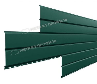 Металлический сайдинг Lбрус-15х240 (VikingMP-01-6005-0.45) Зеленый мох от производителя  Металл Профиль по цене 880 р