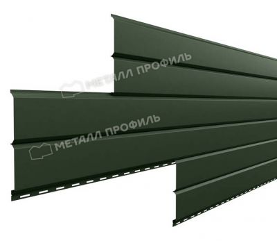 Металлический сайдинг Lбрус-15х240 (VikingMP-01-6007-0.45) Бутылочно-зеленый от производителя  Металл Профиль по цене 880 р