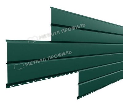 Металлический сайдинг Lбрус-15х240 (VikingMP E-20-6005-0.5) Зеленый мох от производителя  Металл Профиль по цене 1 450 р