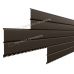Металлический сайдинг Lбрус-15х240 (VikingMP E-20-RR32-0.5) Темно-коричневый от производителя  Металл Профиль по цене 1 450 р