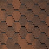 Гибкая черепица VENETO marrone 423 Гибкая черепица VENETO marrone 423