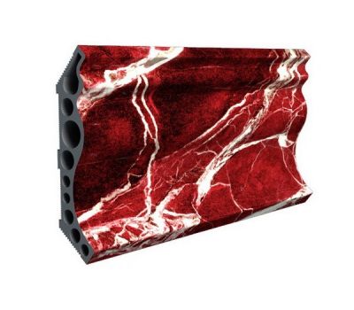 Внутренний угол композитный под мрамор RED STONE от производителя  Mattisto по цене 1 115 р