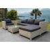Комплект мебели плетеной из иск. ротанга YR821G Grey/Grey от производителя  Afina по цене 121 313 р
