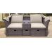 Комплект мебели плетеной из иск. ротанга AFM-330B Brown от производителя  Afina по цене 121 313 р