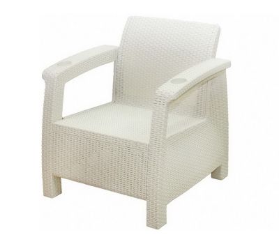 Кресло  Single Seat Белое от производителя  Мебель Yalta по цене 8 063 р
