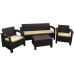 Диван и кресла Terrace Set Max от производителя  Мебель Yalta по цене 38 500 р