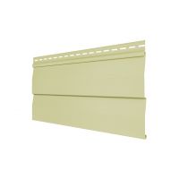 Виниловый сайдинг - Корабельный брус, Светло-желтый