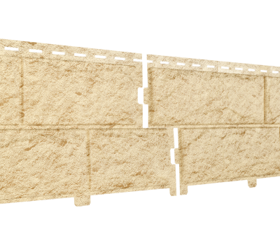 Фасадная панель Стоун Хаус Камень - Камень Золотистый от производителя  Ю-Пласт по цене 613 р
