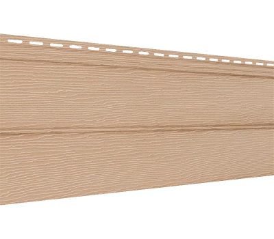 Виниловый сайдинг коллекция Блокхаус (под бревно), Бежевый от производителя  Ю-Пласт по цене 369 р