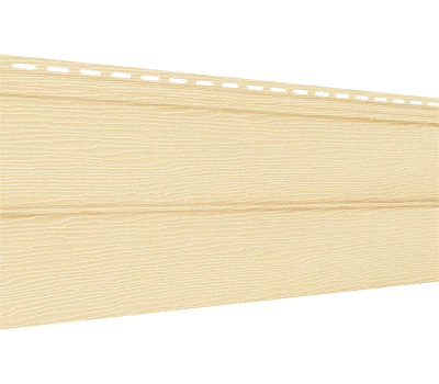 Виниловый сайдинг коллекция Блокхаус (под бревно), Кремовый от производителя  Ю-Пласт по цене 369 р