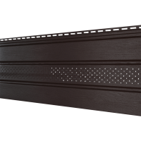 Софит Классический, перфорация по центру Коричневый