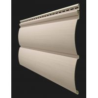 Виниловый сайдинг - Серия PREMIUM Blockhaus D4,7T (бревно) Крем-брюле Виниловый сайдинг - Серия PREMIUM Blockhaus D4,7T (бревно) Крем-брюле