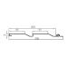 Виниловый сайдинг классик, Корабельный брус 3,66 м - Графит от производителя  Grand Line по цене 525 р