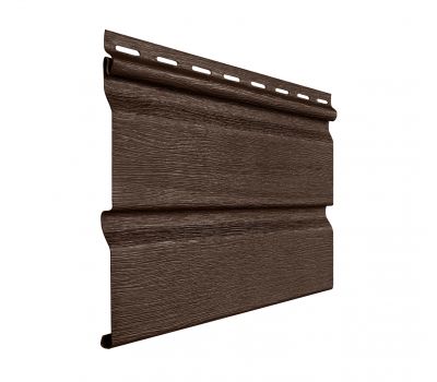 Виниловый сайдинг - Standart, Коричневый от производителя  Fineber по цене 363 р