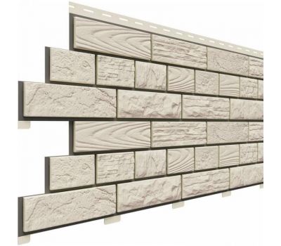 Цокольный сайдинг коллекция Кирпич Москва — Мраморный от производителя  Доломит по цене 456 р