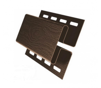 H-профиль (соединительная планка) коричневый для винилового сайдинга , 3,05м от производителя  Россия по цене 713 р