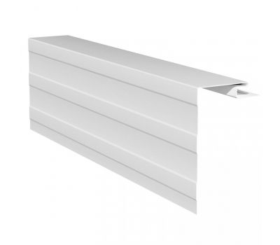 Приоконная планка (околооконный профиль) белый для сайдинга от производителя Россия по цене 738 р Приоконная планка (околооконный профиль) белый для сайдинга от производителя Россия по цене 738 р
