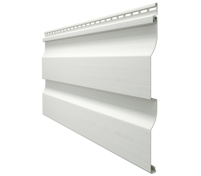 Виниловый сайдинг - серия PREMIUM D4,5D,(Корабельный брус) Пломбир от производителя  Docke по цене 380 р