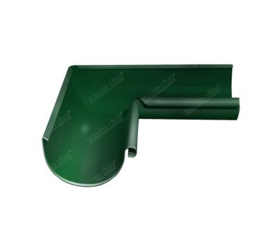 Угловой элемент 90° Внутренний Зеленый (RAL 6005) от производителя  МеталлПрофиль по цене 1 333 р