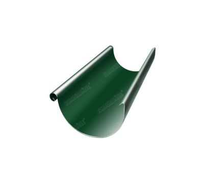 Водосточный желоб 3м Зеленый (RAL 6005) от производителя  МеталлПрофиль по цене 1 496 р