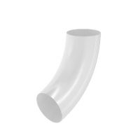 Колено трубы RAL 20 Белый 125/90 Колено трубы RAL 20 Белый 125/90