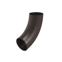 Колено сливное RR 32 Тёмно-коричневый matt 125/90