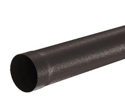 Труба водосточная RR 32 Тёмно-коричневый matt 1.00м 125/90 от производителя  Aquasystem по цене 1 701 р