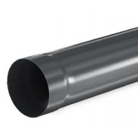 Труба водосточная RAL 7024 Тёмно-серый 3.00м 125/90 Труба водосточная RAL 7024 Тёмно-серый 3.00м 125/90