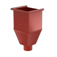 Воронка_водосборная удлиненая RR 29 Бургундский 125/90 Воронка_водосборная удлиненая RR 29 Бургундский 125/90