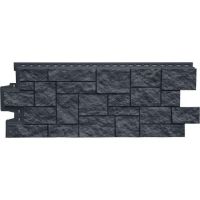 Фасадные панели Стандарт Дикий камень Графит