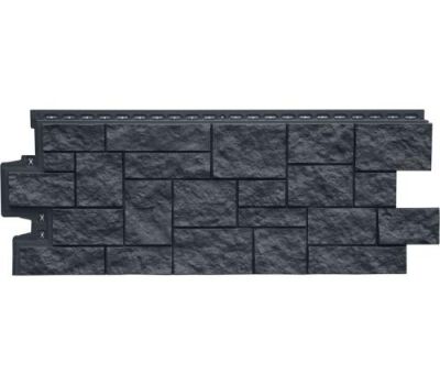 Фасадные панели Стандарт Дикий камень Графит от производителя  Grand Line по цене 550 р