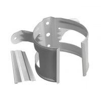 Кронштейн трубы (на дерево) Белый (RAL 9003)