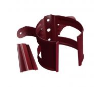 Кронштейн трубы (на дерево) Вишневый (RAL 3005)